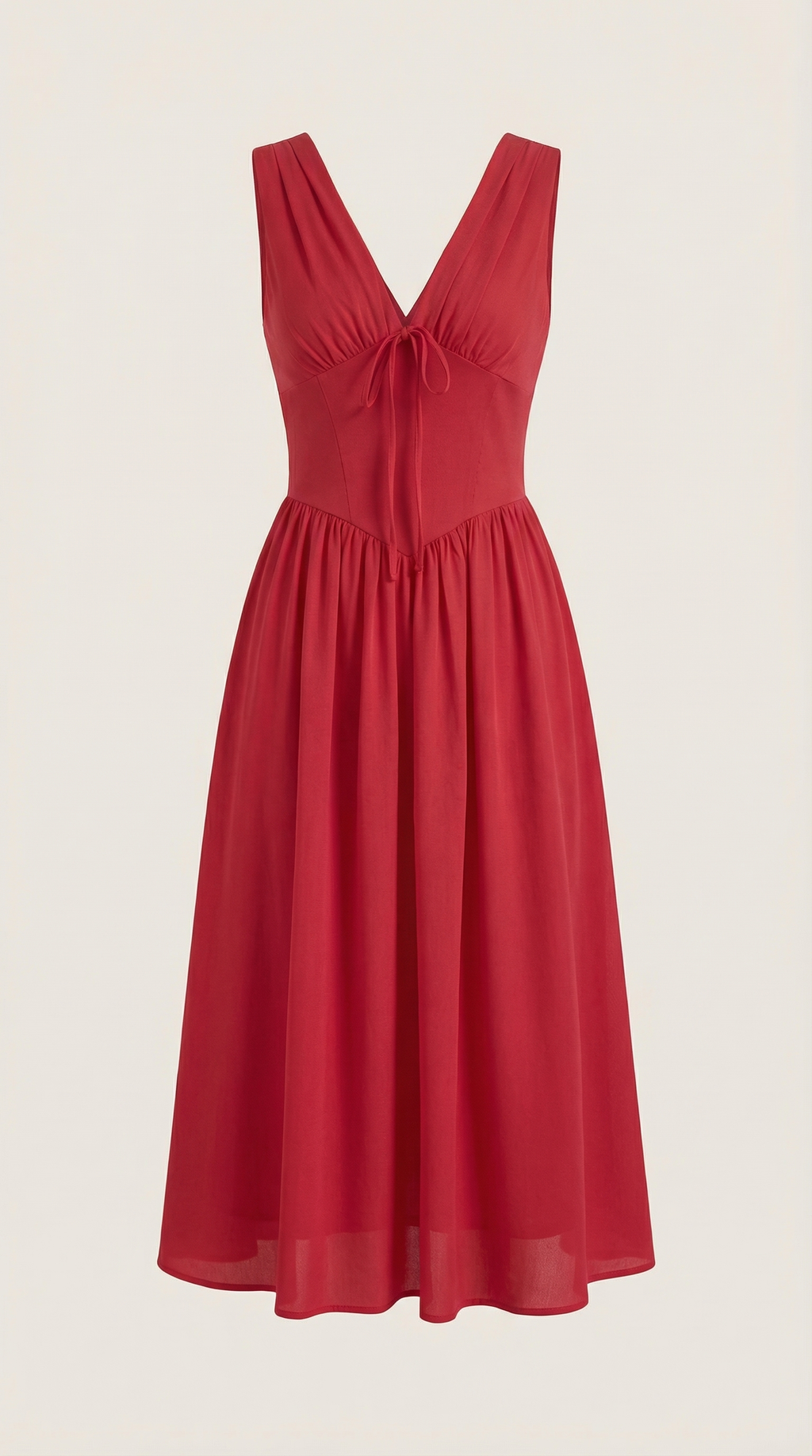 Cassiopeia Midi Plunge Dress