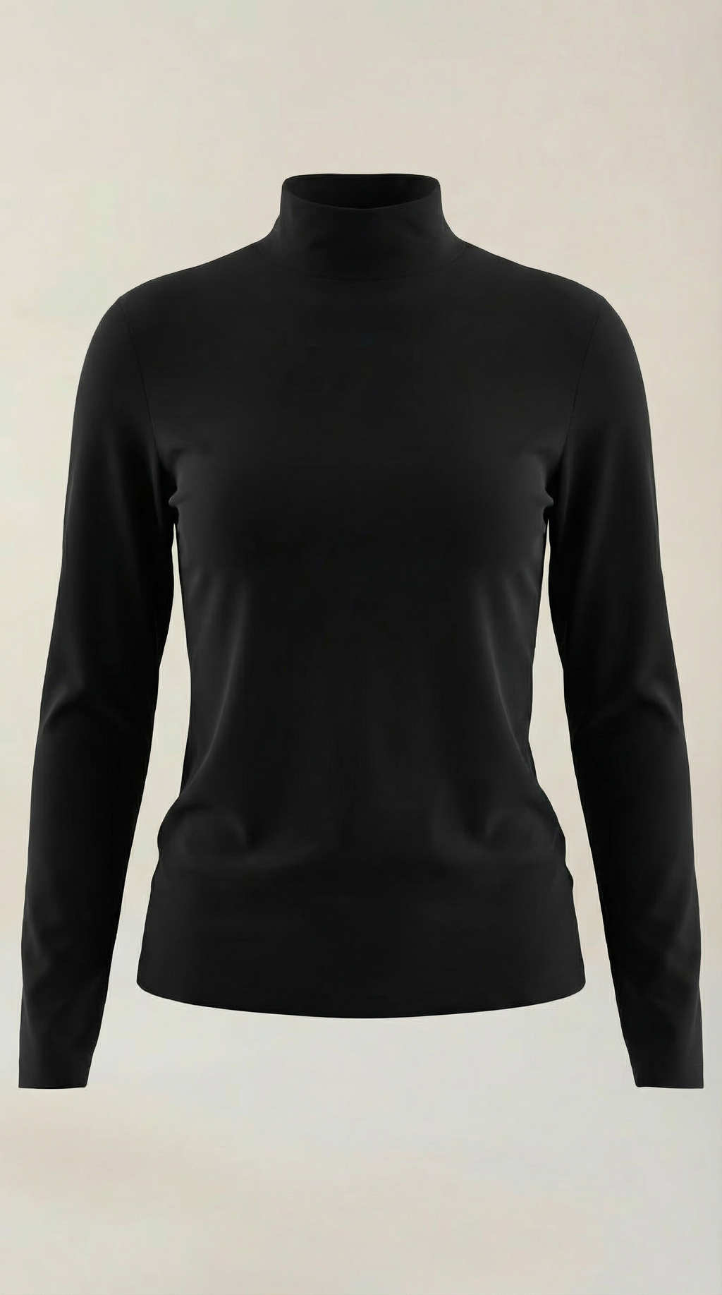 Constance Cotton Mock Neck Top