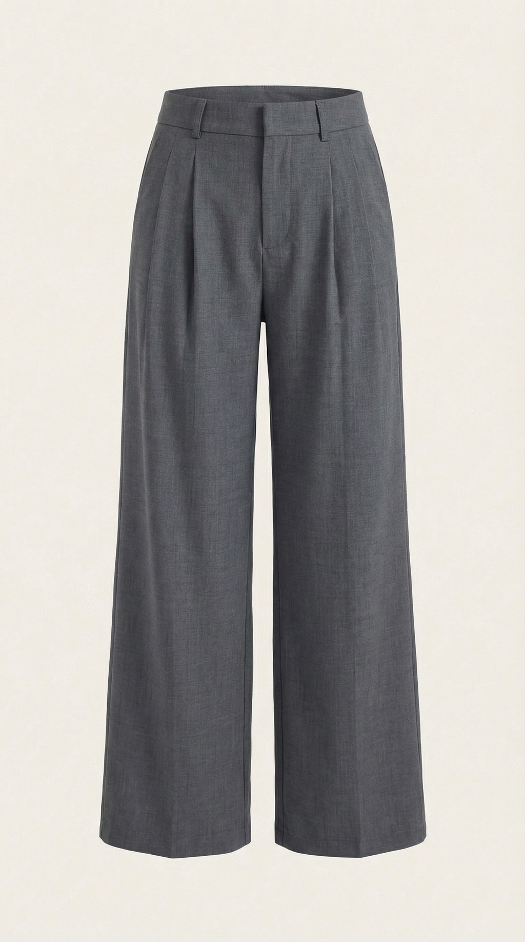 Courtney Pleated High-Rise Wide Leg Pants