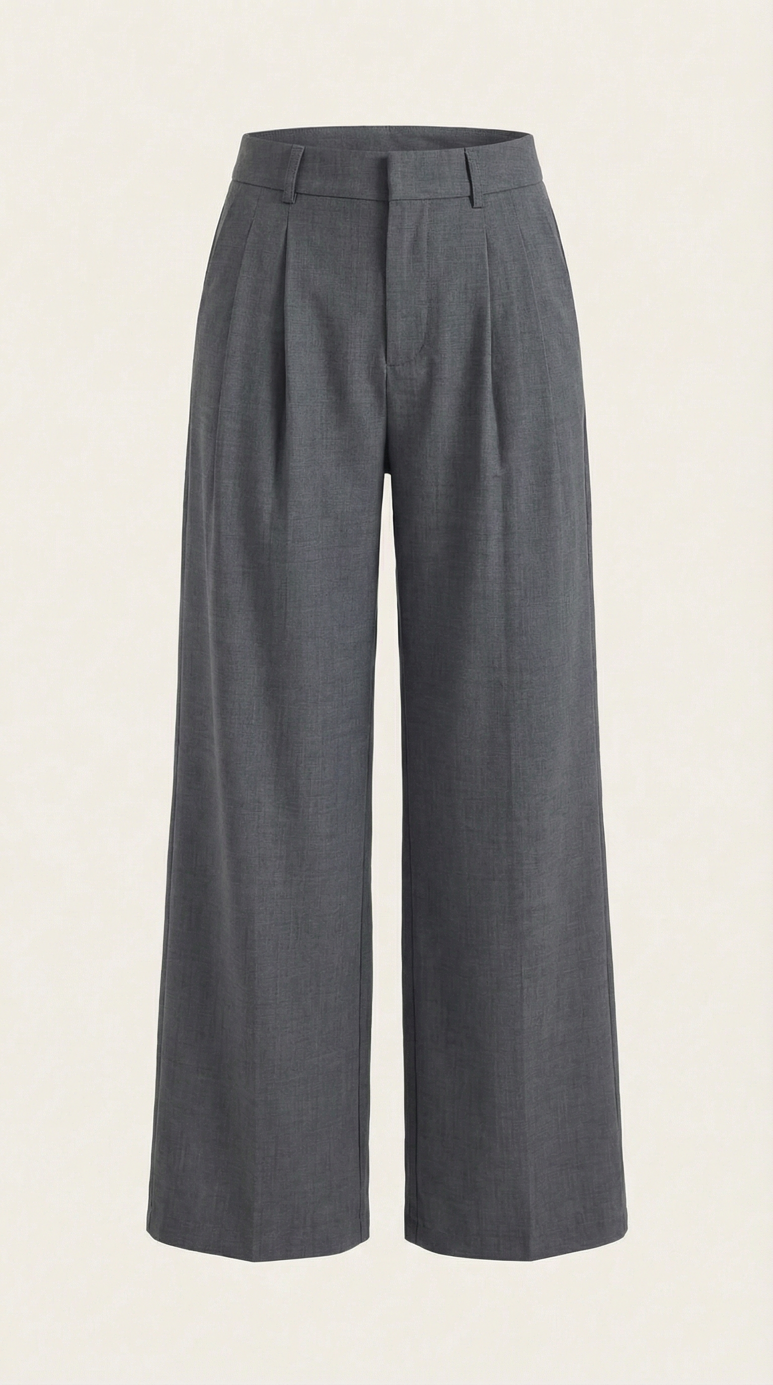 Courtney Pleated High-Rise Wide Leg Pants