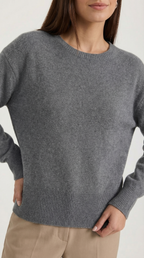 Crystal Cinched Knit Sweater