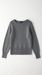 Crystal Cinched Knit Sweater