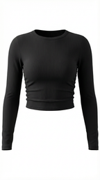 Dawn Ribbed Crop Top