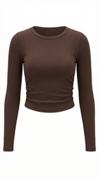 Dawn Ribbed Crop Top