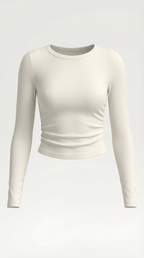 Dawn Ribbed Crop Top