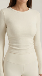 Dawn Ribbed Crop Top