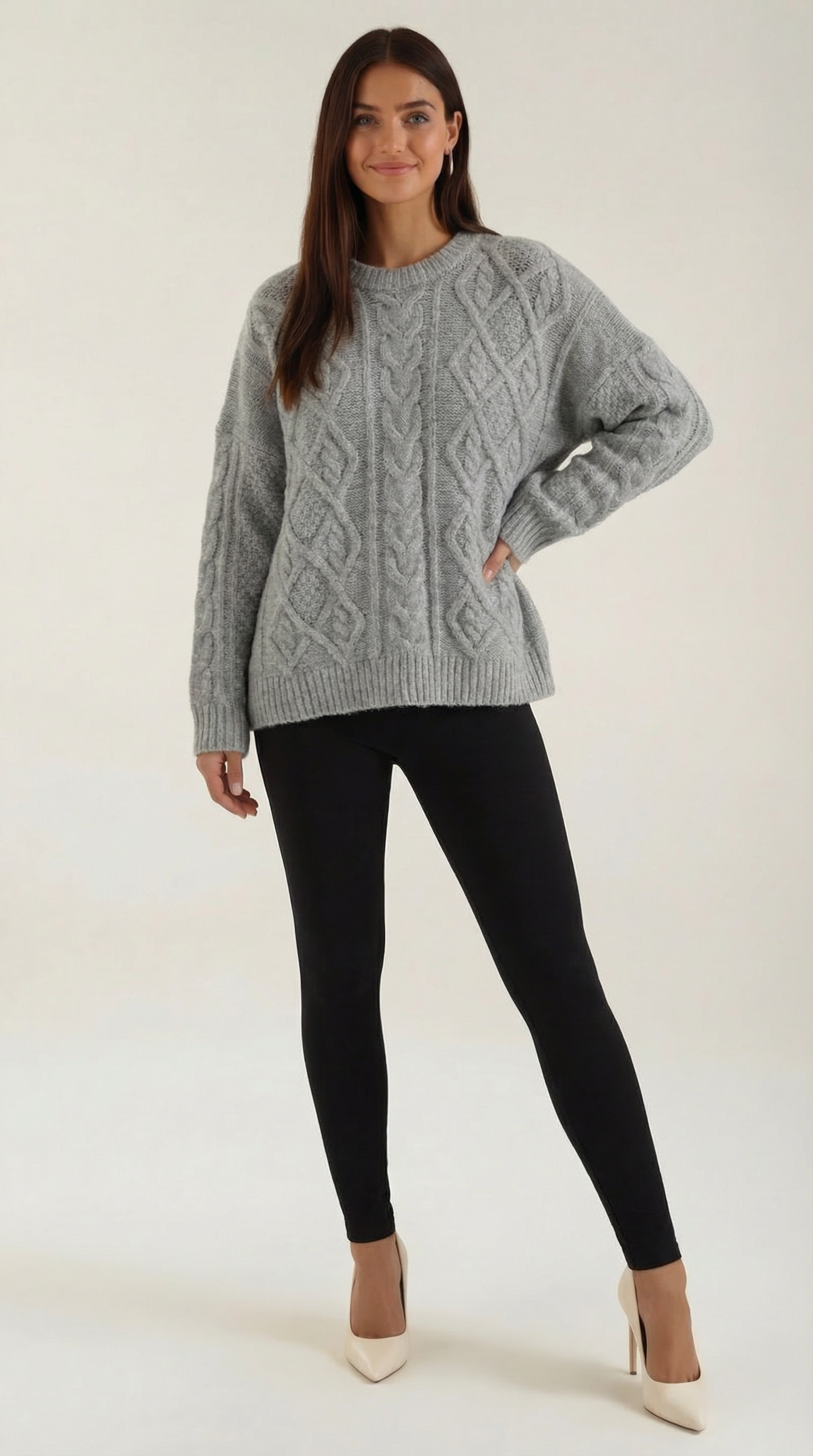 Edna Chunky Knit Sweater