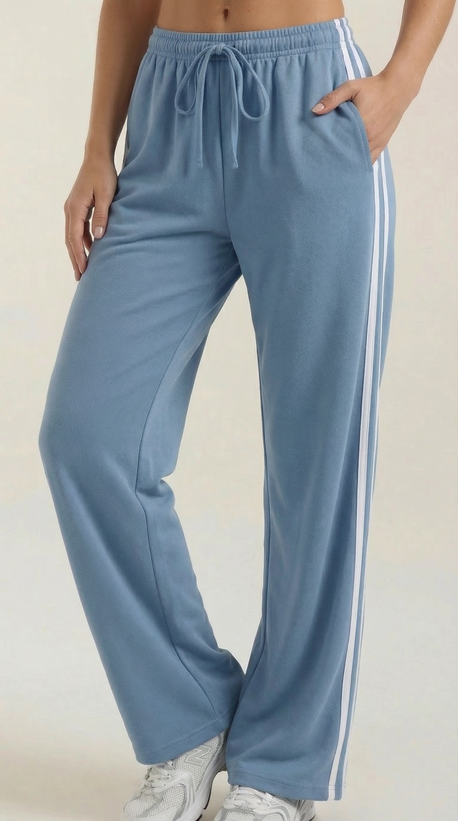 Eileen Wide Leg Track Pants