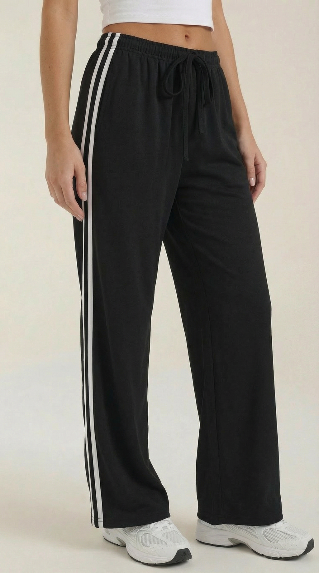 Eileen Wide Leg Track Pants