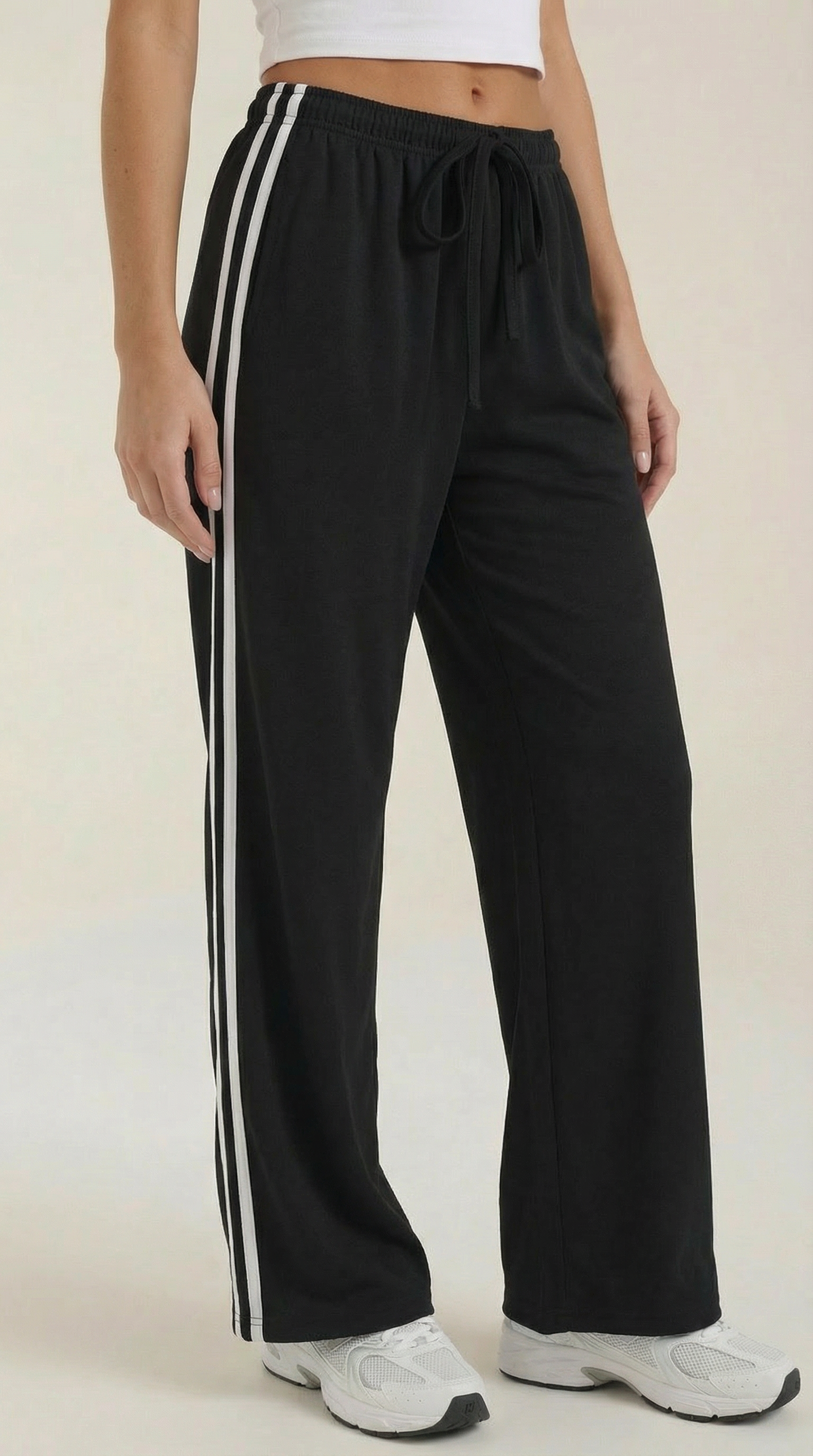 Eileen Wide Leg Track Pants
