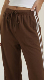 Eileen Wide Leg Track Pants