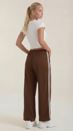 Eileen Wide Leg Track Pants