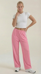 Eileen Wide Leg Track Pants