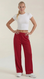 Eileen Wide Leg Track Pants