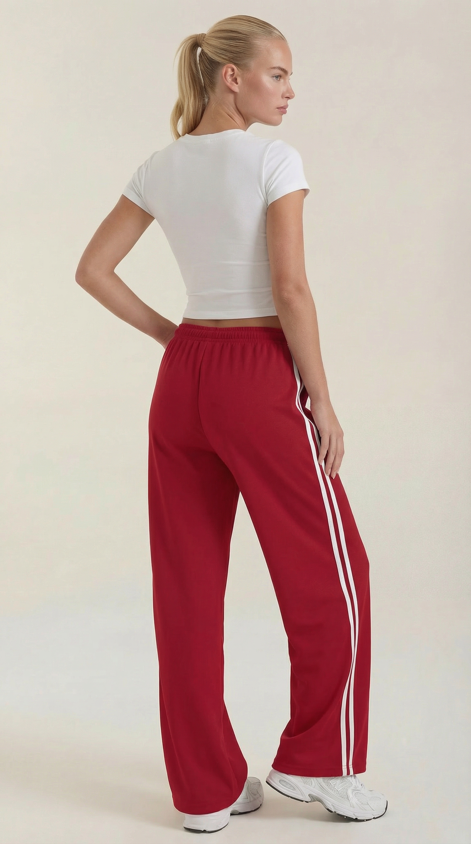 Eileen Wide Leg Track Pants