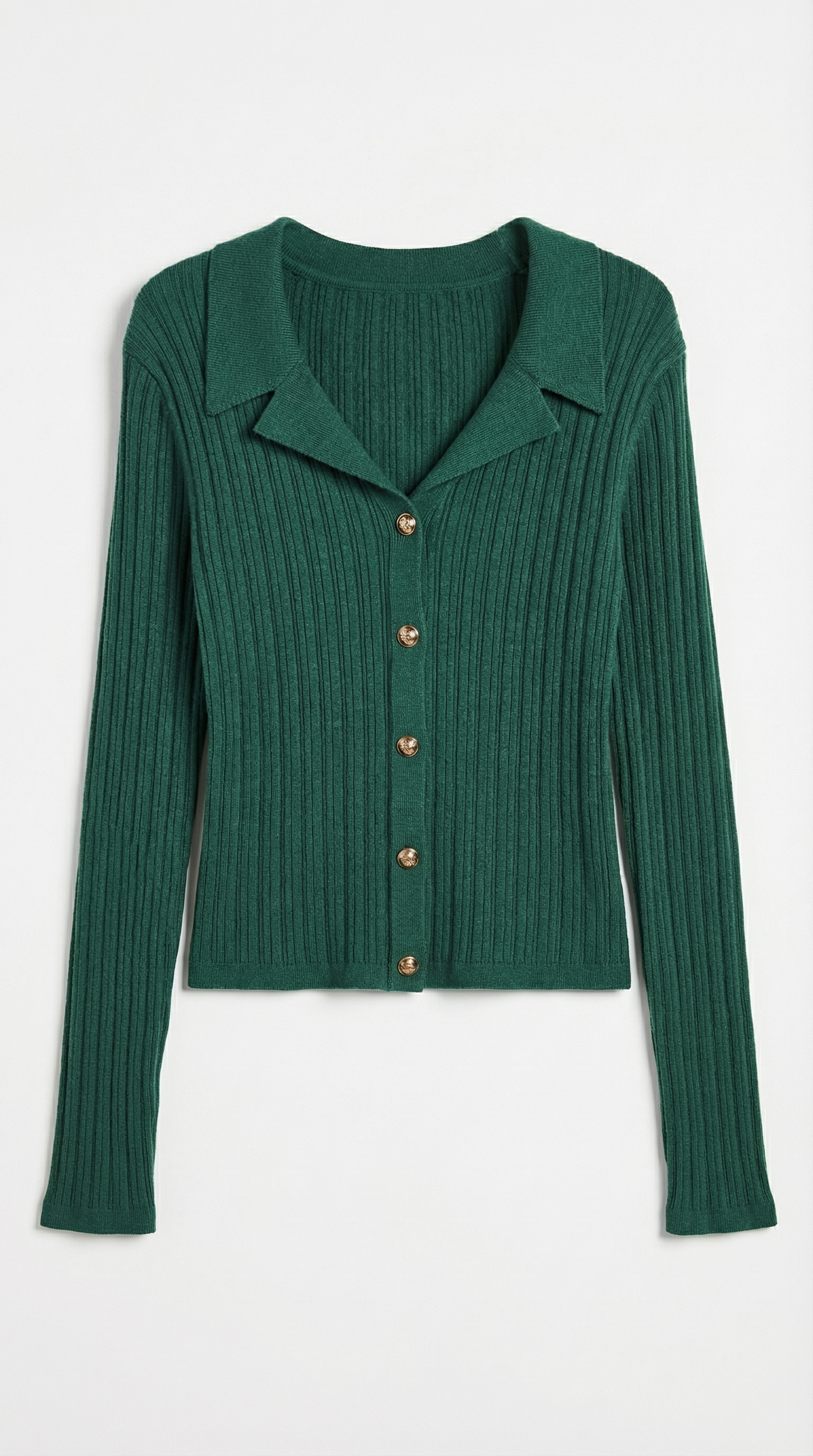 Elaine Ribbed Knit Sweater Top