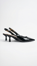 Elizabeth Low Sling Back Court Heels
