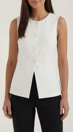 Ellie Buttoned Tank Top