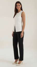 Ellie Buttoned Tank Top