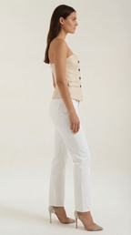 Fiona Strapless Blazer Top