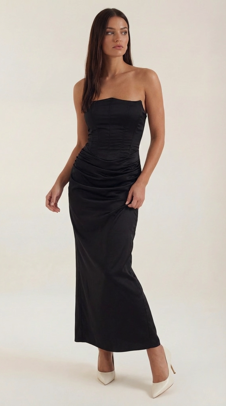 Fiorella Corset Maxi Dress