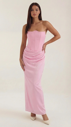 Fiorella Corset Maxi Dress