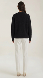 Frances Oversized Cotton Cardigan