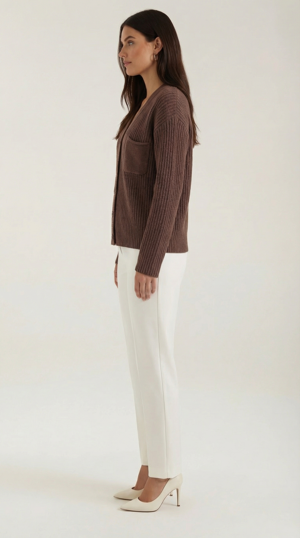 Frances Oversized Cotton Cardigan
