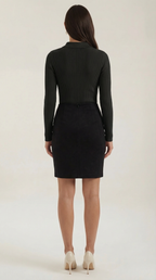 Gail Collared Long Sleeve Wool Top