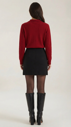 Gladys Collared Button-Down Cardigan