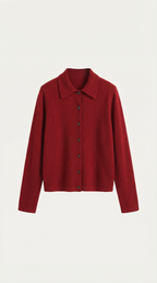 Gladys Collared Button-Down Cardigan
