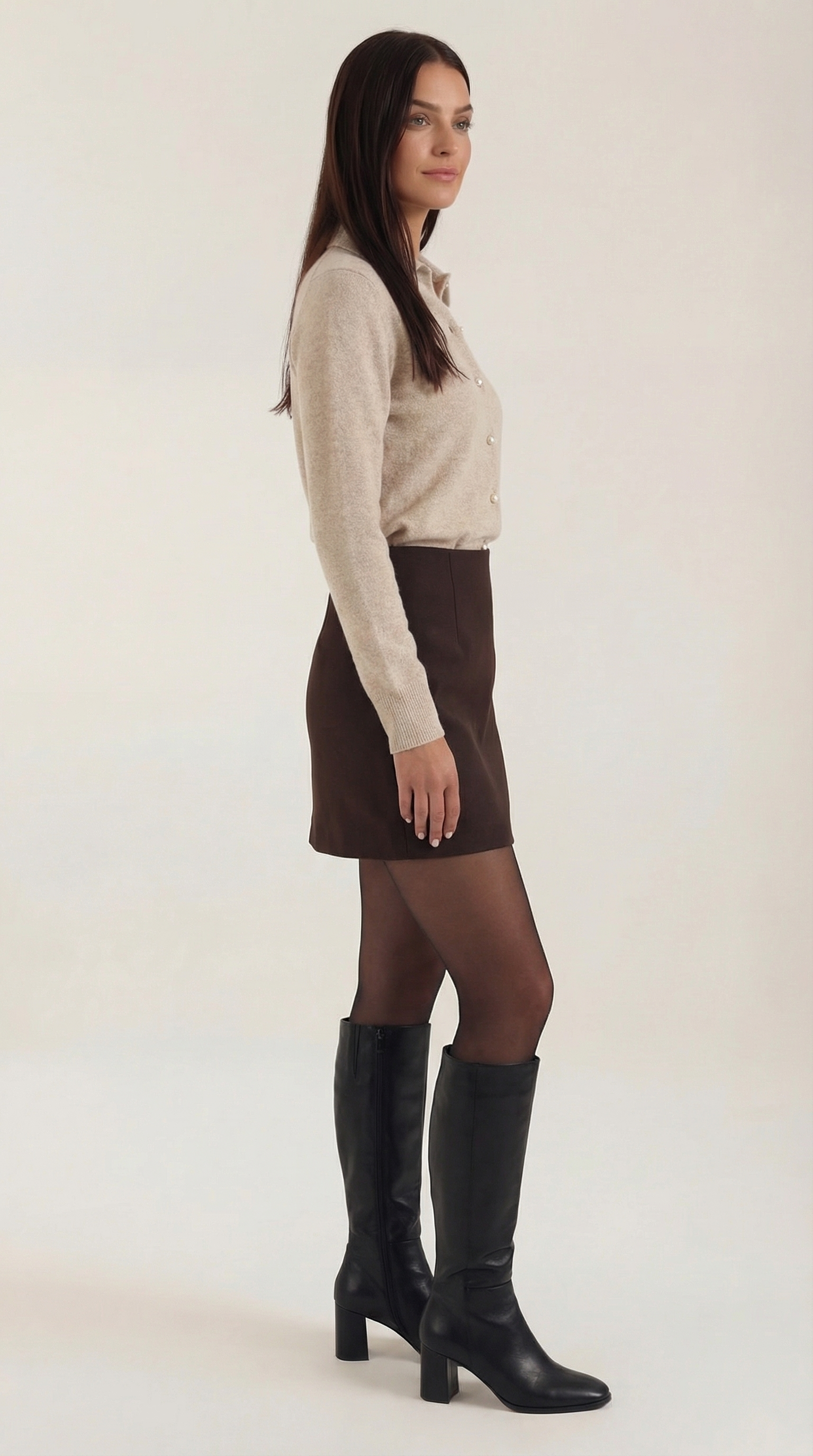 Gladys Collared Button-Down Cardigan