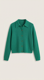 Gladys Collared Button-Down Cardigan
