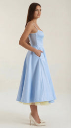 Isolde Tulle Midi Dress