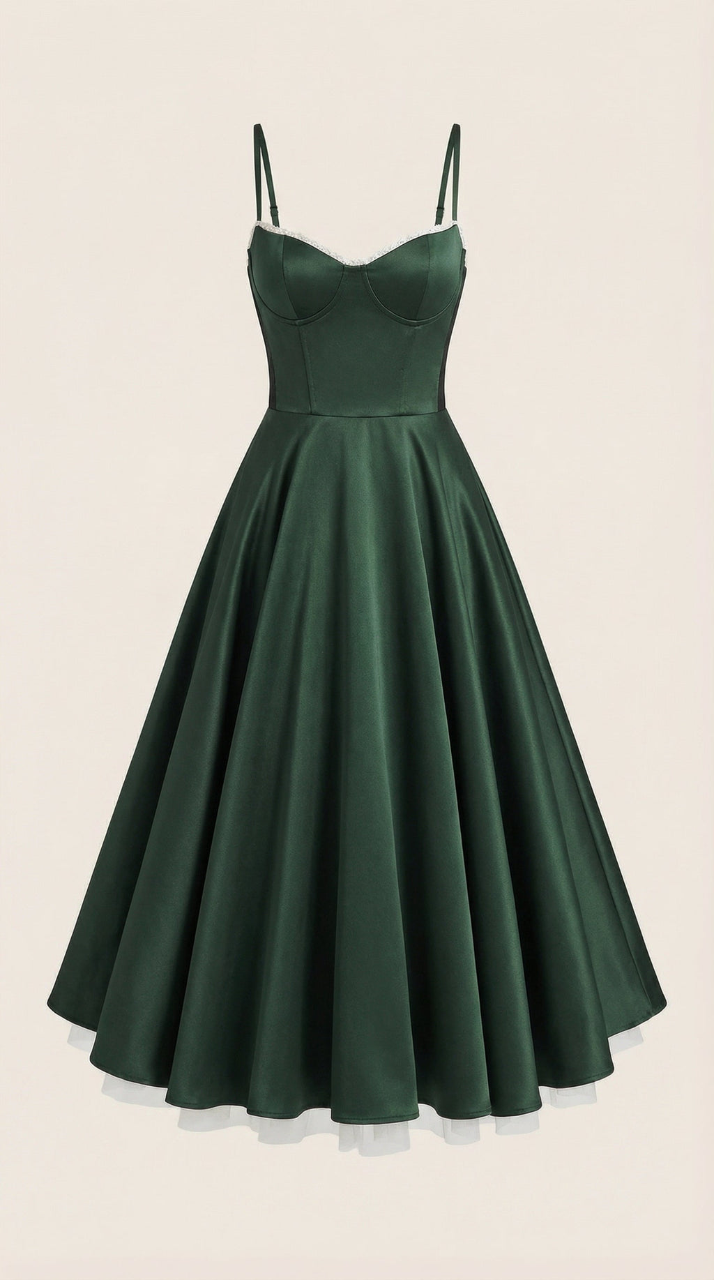 Isolde Tulle Midi Dress