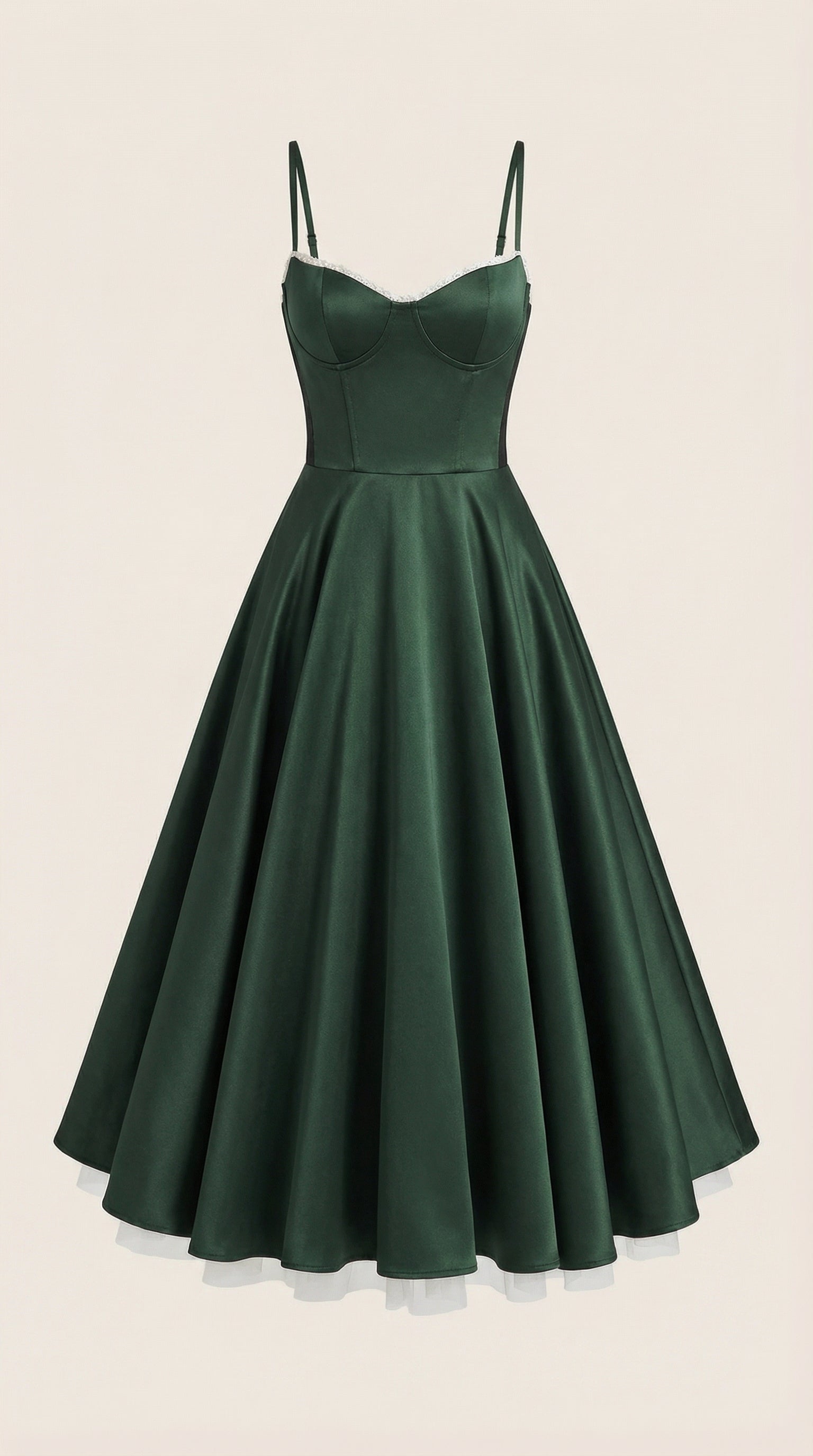 Isolde Tulle Midi Dress