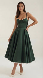 Isolde Tulle Midi Dress