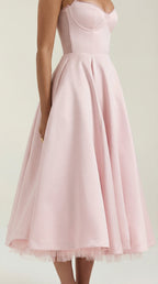 Isolde Tulle Midi Dress
