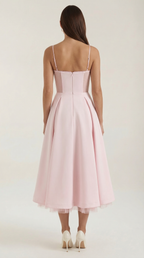 Isolde Tulle Midi Dress