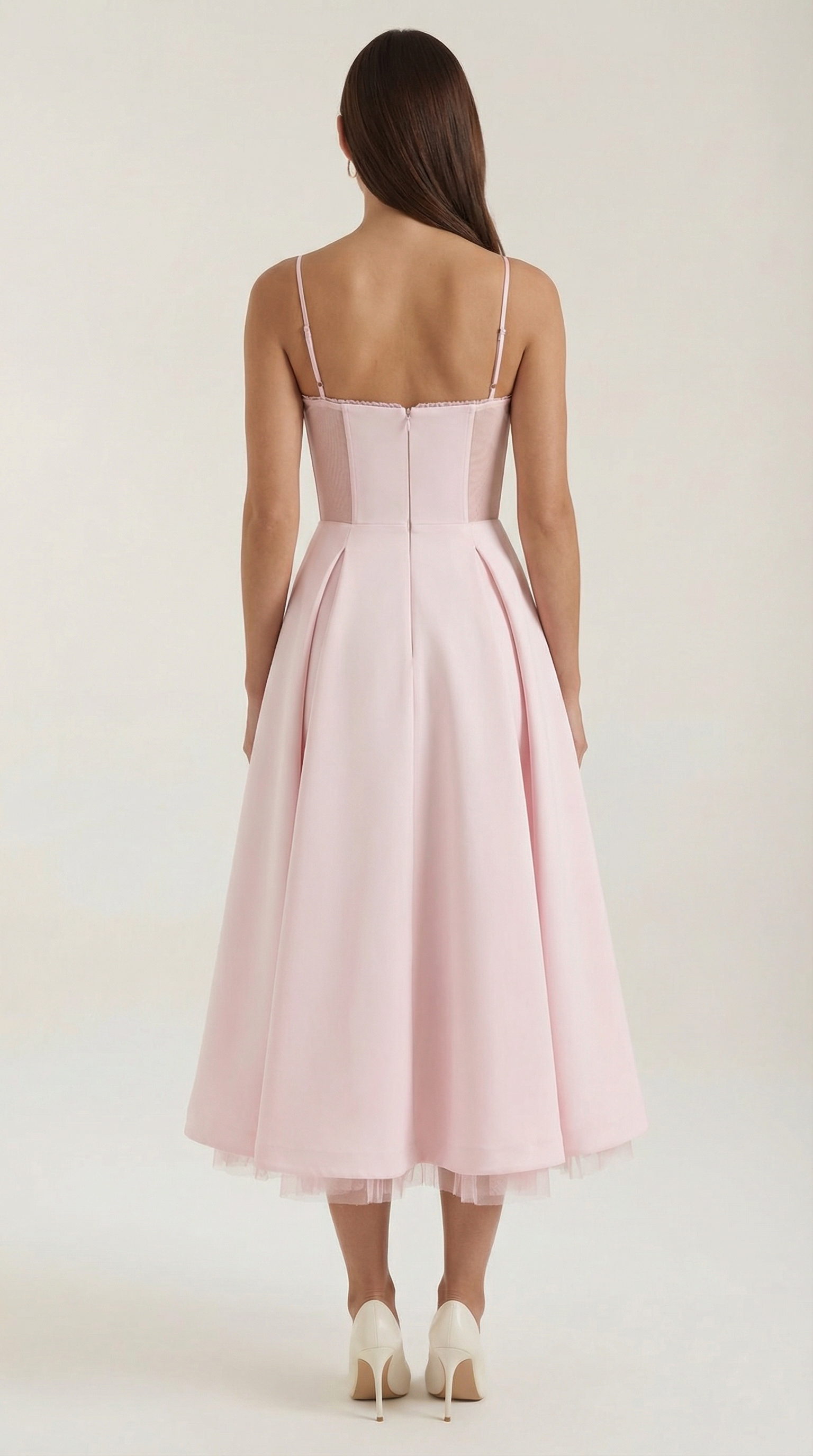 Isolde Tulle Midi Dress