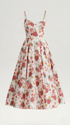 Isolde Tulle Midi Dress