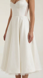 Isolde Tulle Midi Dress