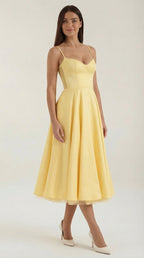 Isolde Tulle Midi Dress