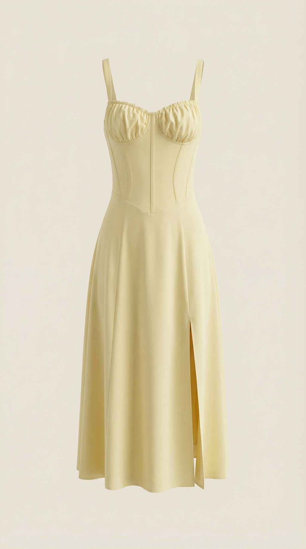 Jade Lace Up Midi Dress