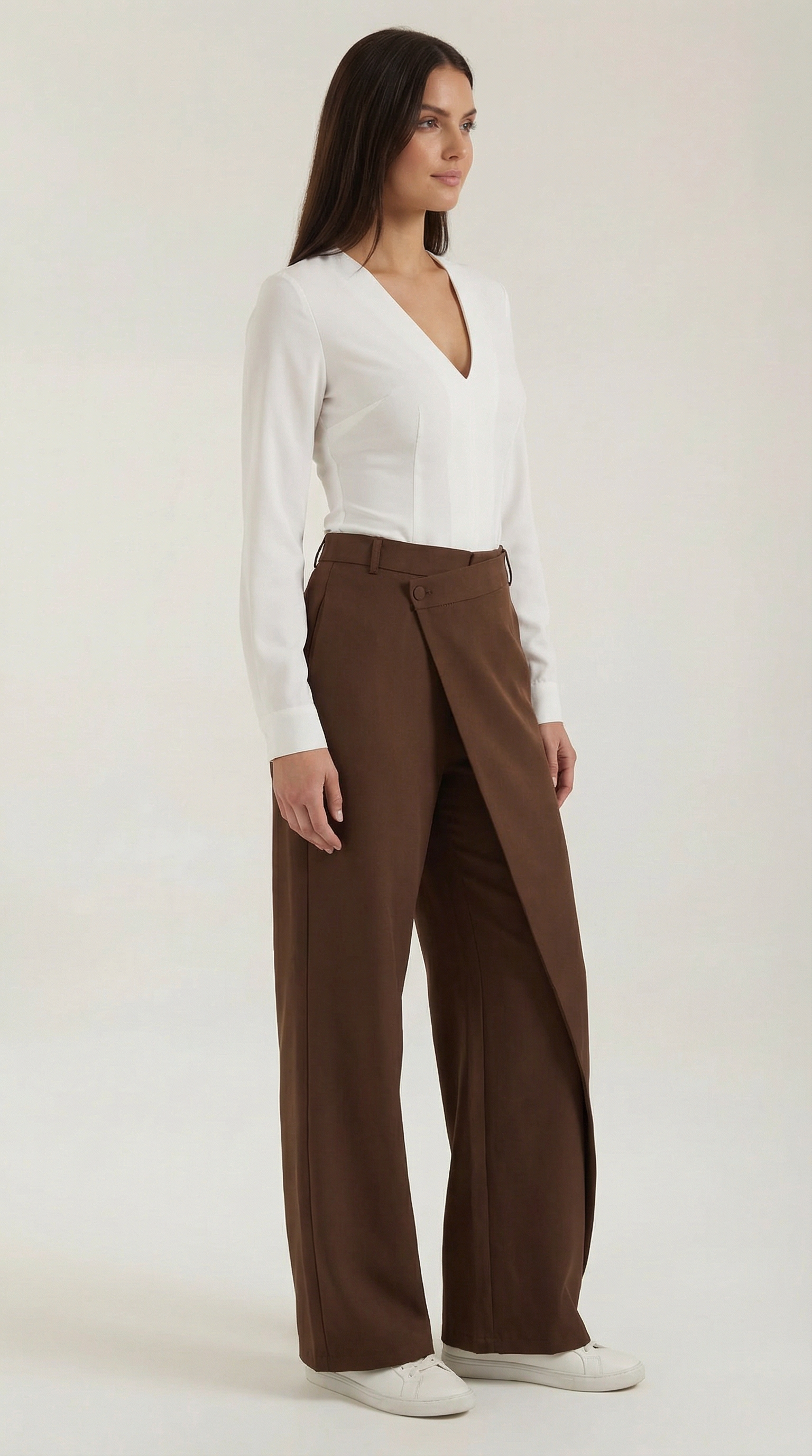 Jean Asymmetrical Trousers
