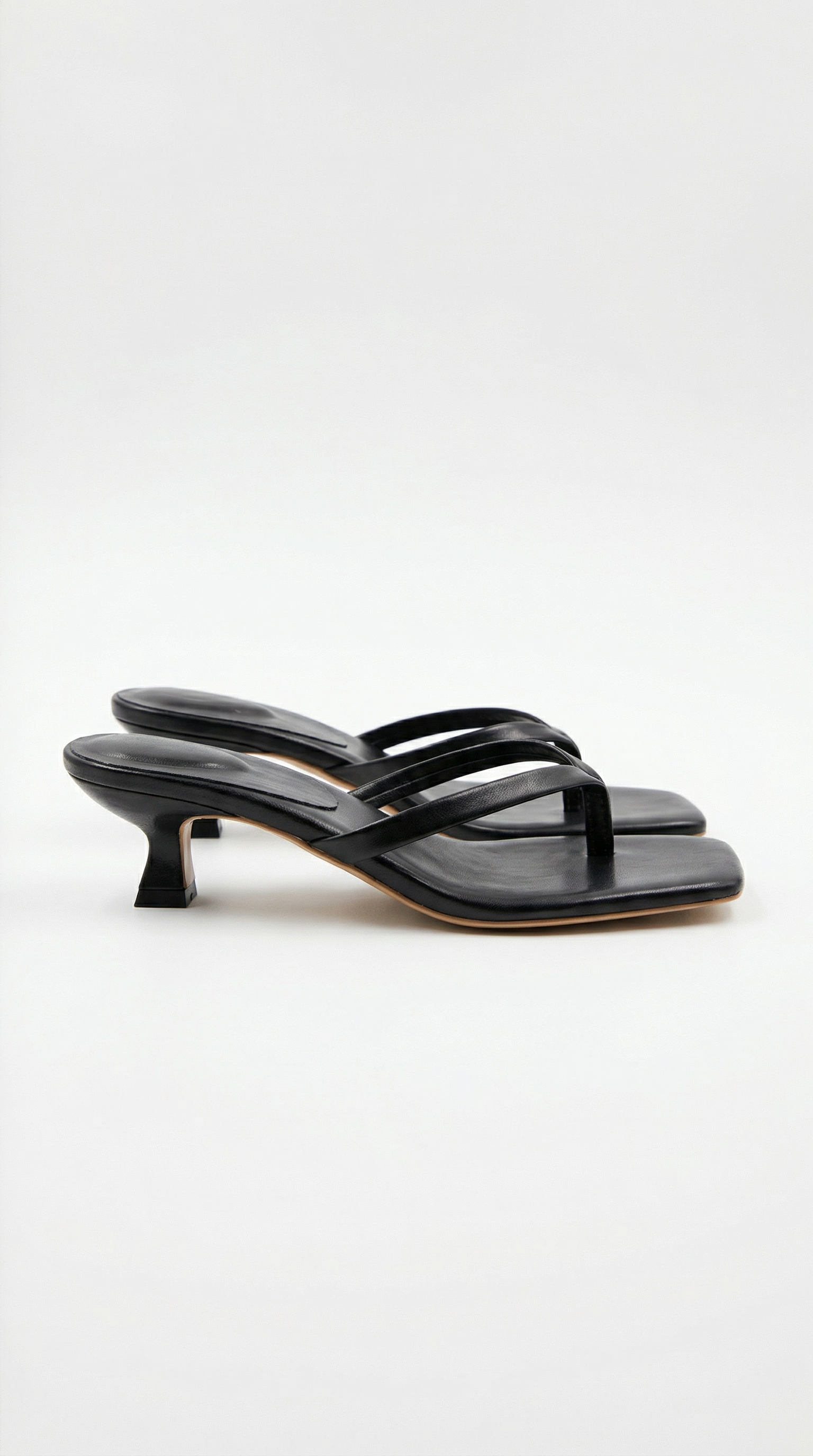 Jessica Thong Kitten Heeled Sandals