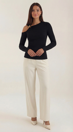 Joann One Shoulder Top