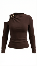 Joann One Shoulder Top
