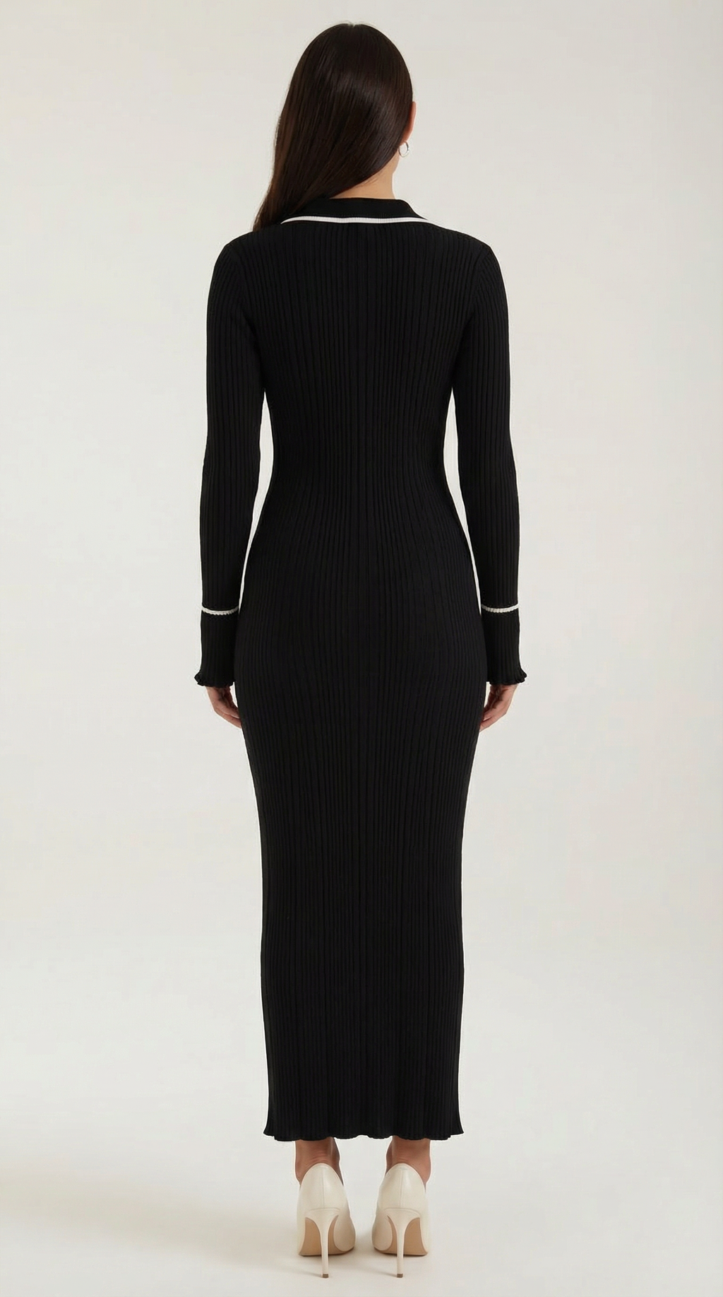 Josephine Knitted Bodycon Maxi Dress