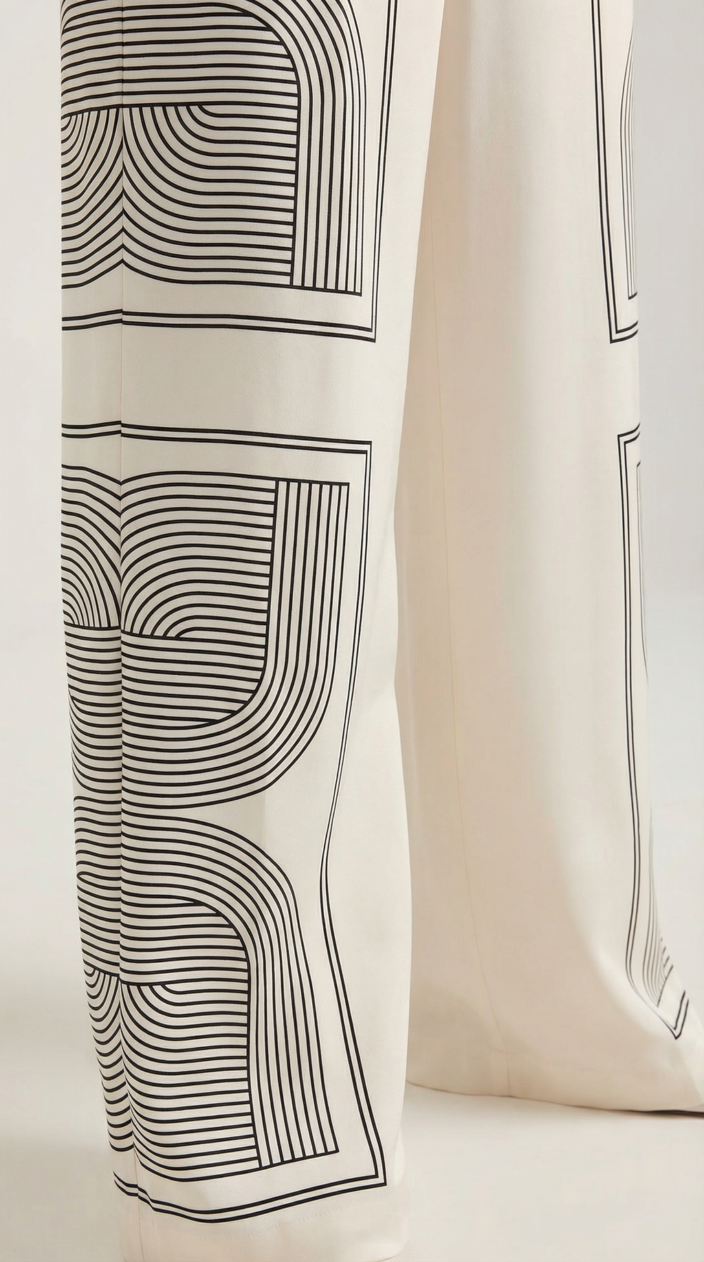Jude Graphic Wide-Leg Pants
